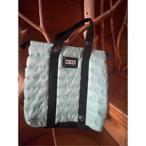 JUSTICE CHEER TOTE BAG/BACKPACK AQUAMARINE